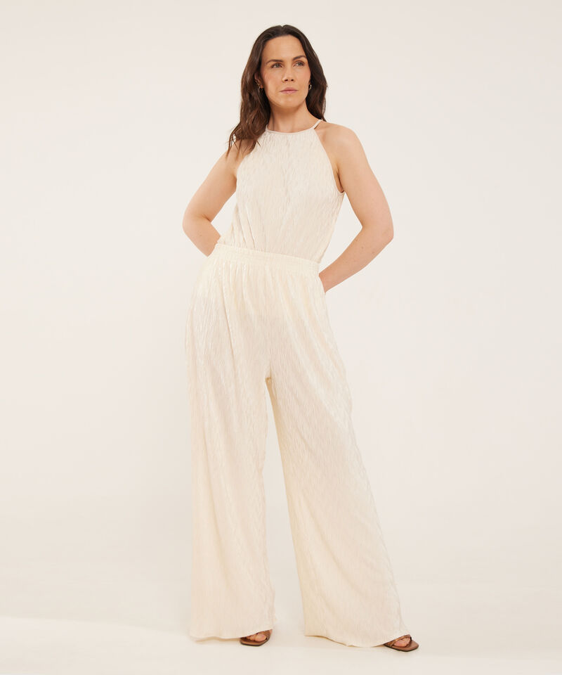 Pantalón Fluido Plisado