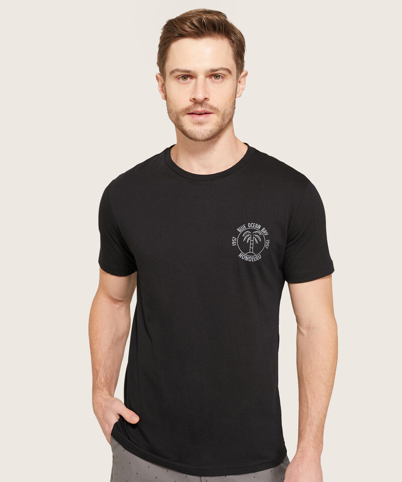 Camiseta Cuello Redondo Con Screen