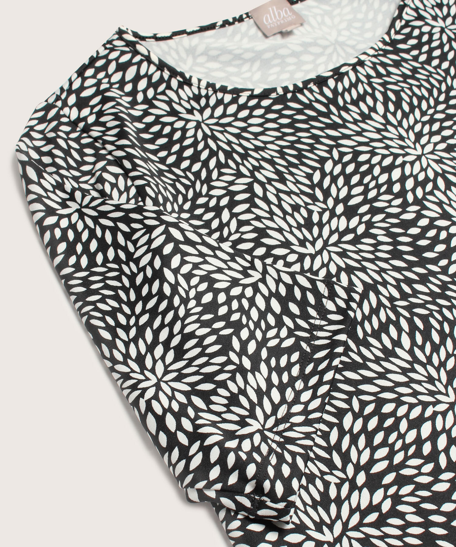 Camiseta mujer manga 3/4 estampada