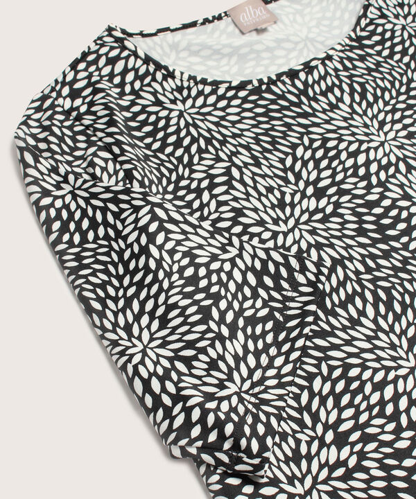 Camiseta mujer manga 3/4 estampada