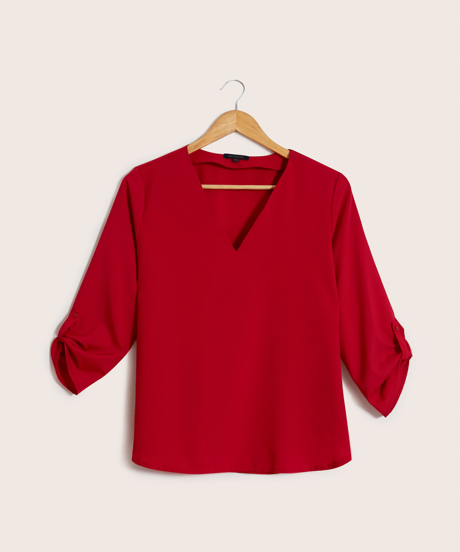 Blusa Ajuste De Manga