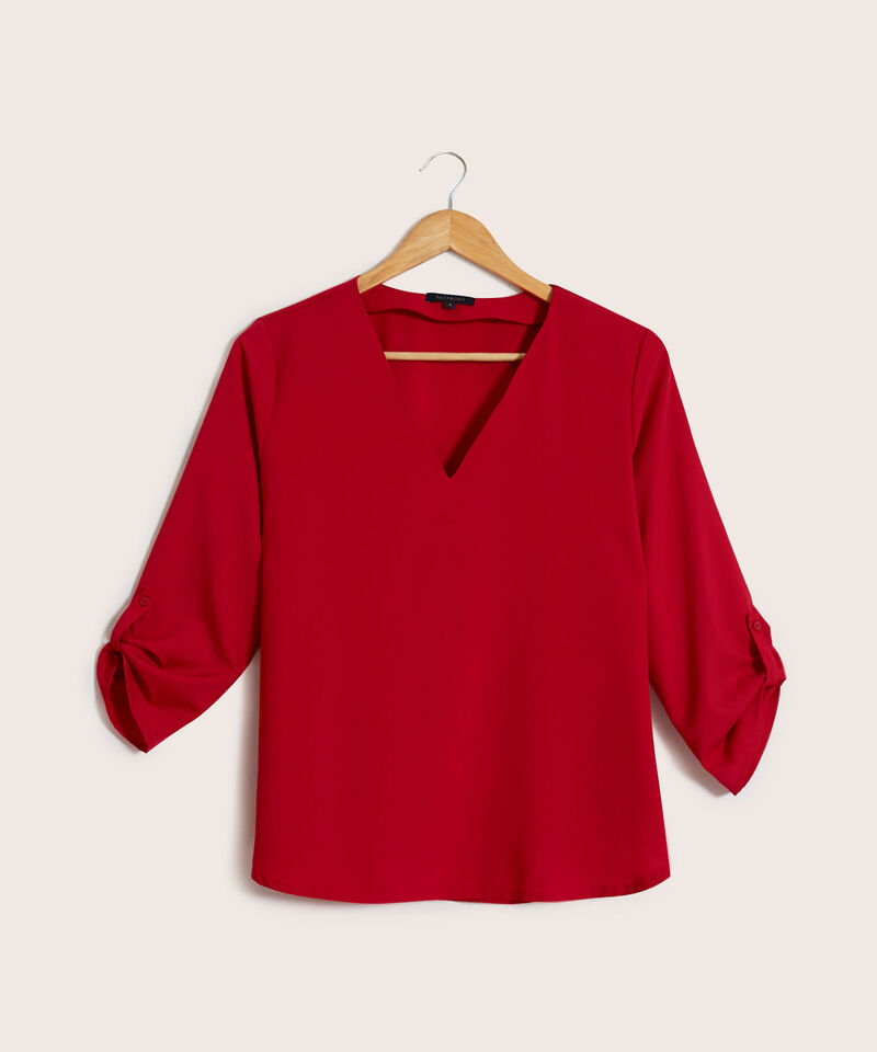 Blusa Ajuste De Manga