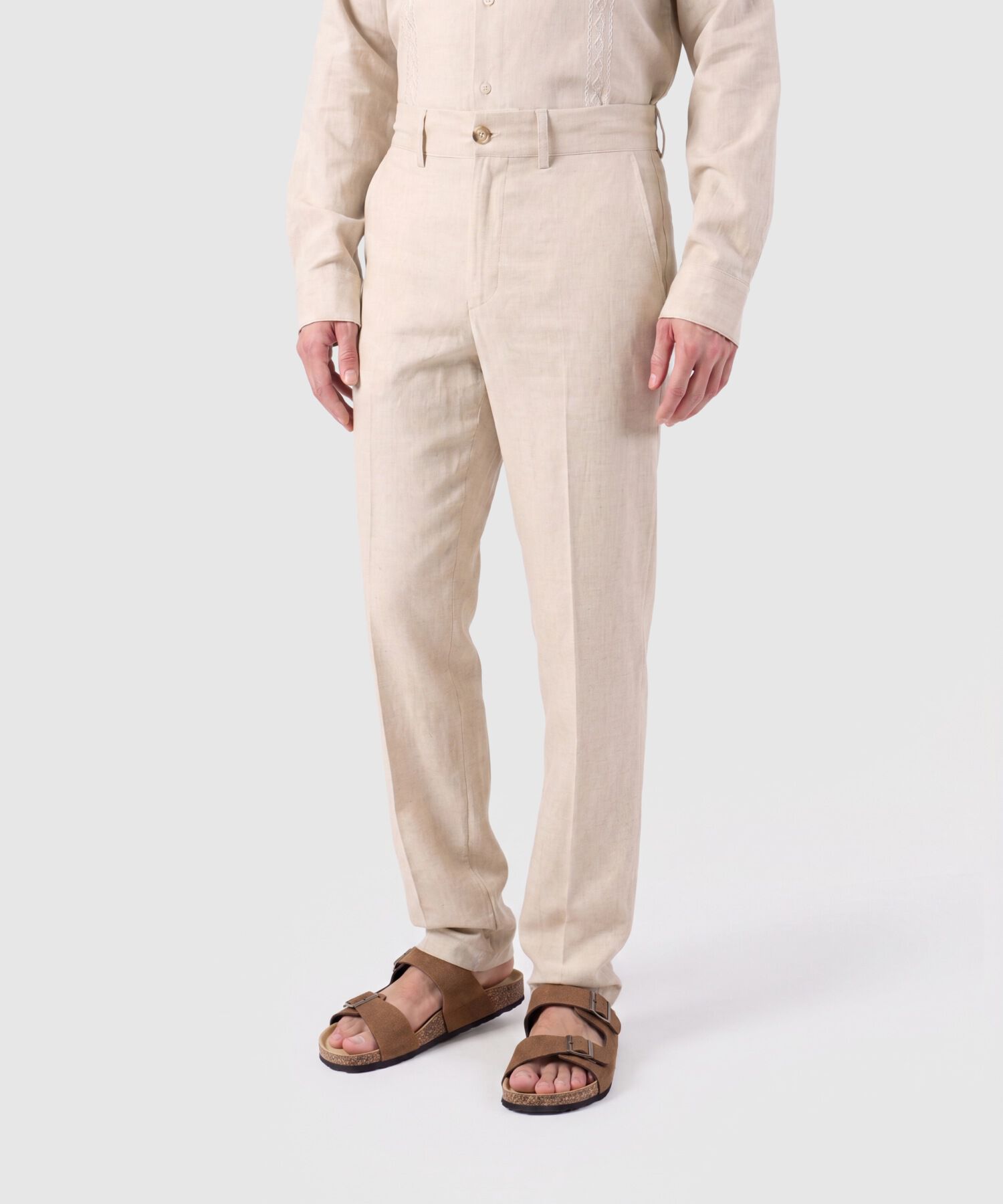 Pantal&oacute;n Largo Casual Para Hombre