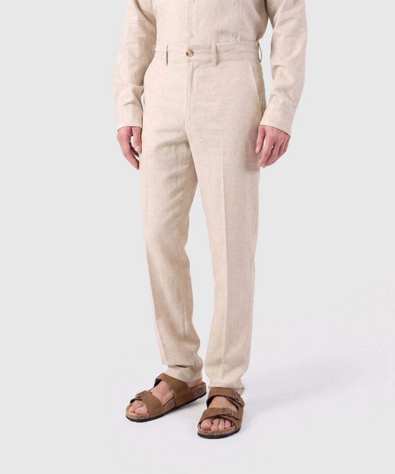 Pantal&oacute;n Largo Casual Para Hombre