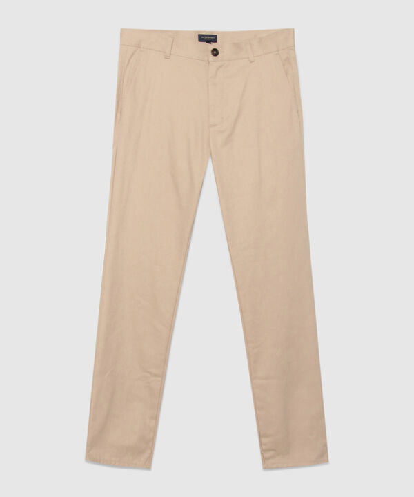 Pantalón Tipo Chino con Bolsillos