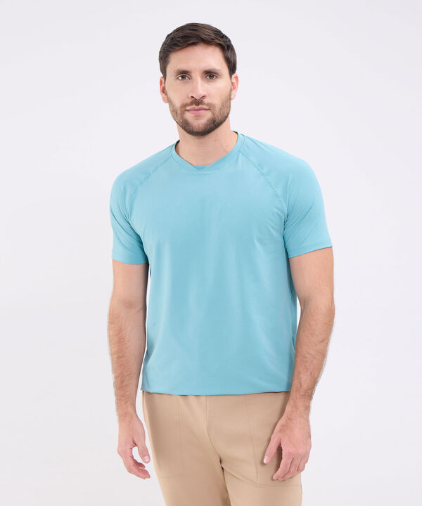 Camiseta Con Textura Para Hombre image number null