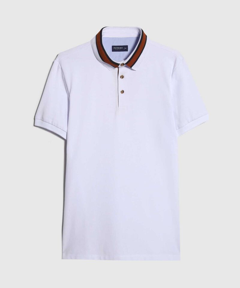 Polo Cuello Tejido