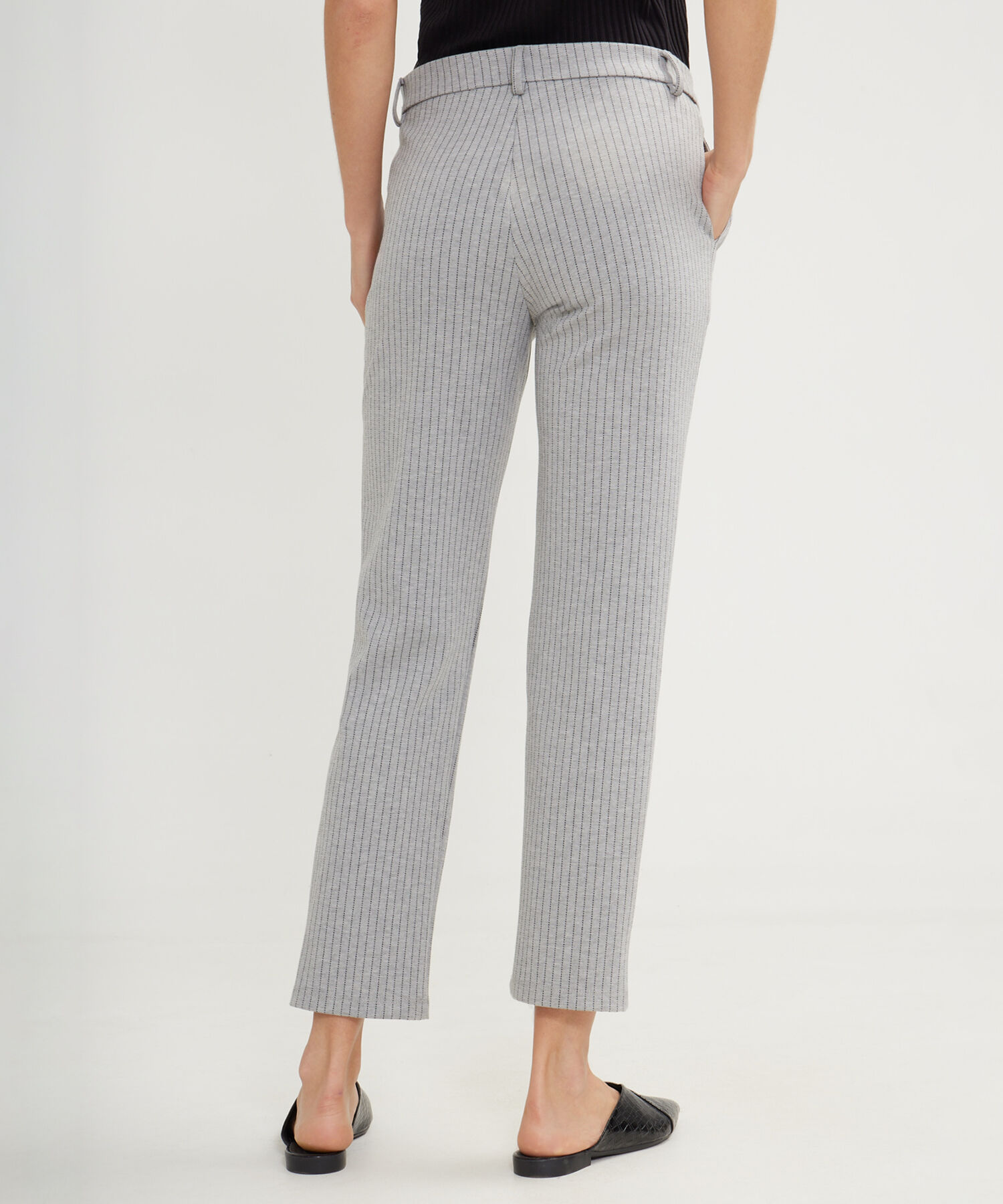 Leggins Preteñido Tipo Pantalón Con Bolsillos Laterales Y Vena En Delantero, Serena