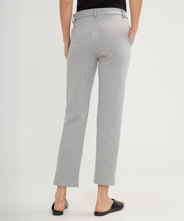 Leggins Preteñido Tipo Pantalón Con Bolsillos Laterales Y Vena En Delantero, Serena