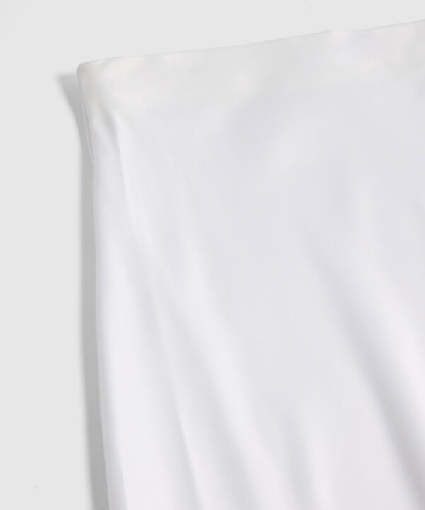 Falda Maxi Fluida con Pretina Interna para Mujer image number null