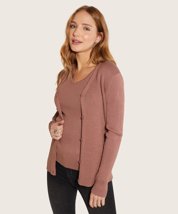Saco Abierto Con Camisilla Interna image number null