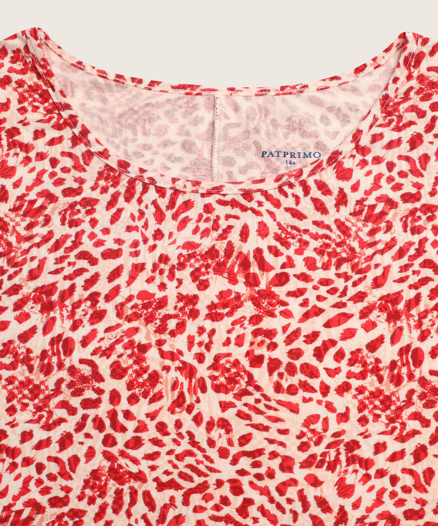 Camiseta mujer estampada manga corta