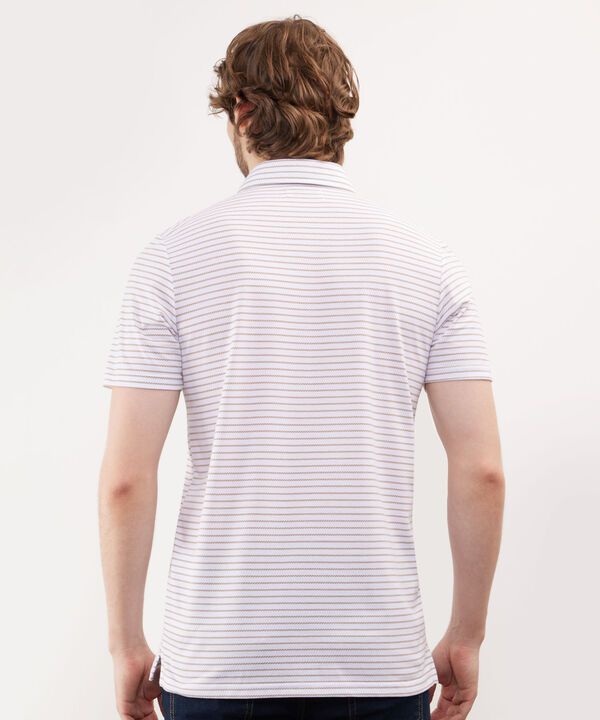 Polo Estampada Silueta Regular