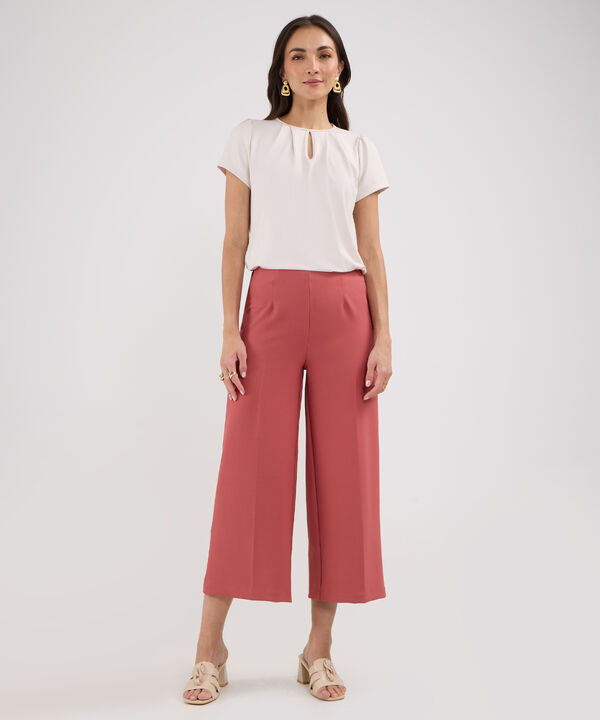 Pantalón Culotte Unicolor