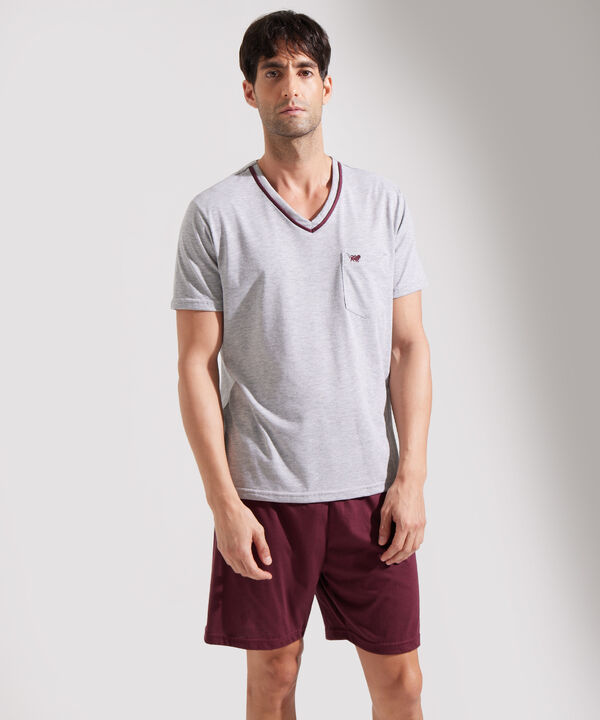 Conjunto de Pijama con Pantaloneta image number null