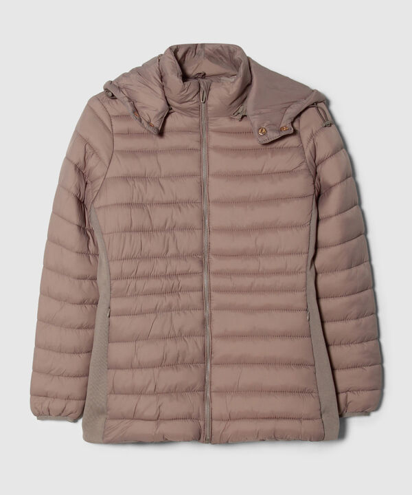 Chaqueta Acolchada con Capota