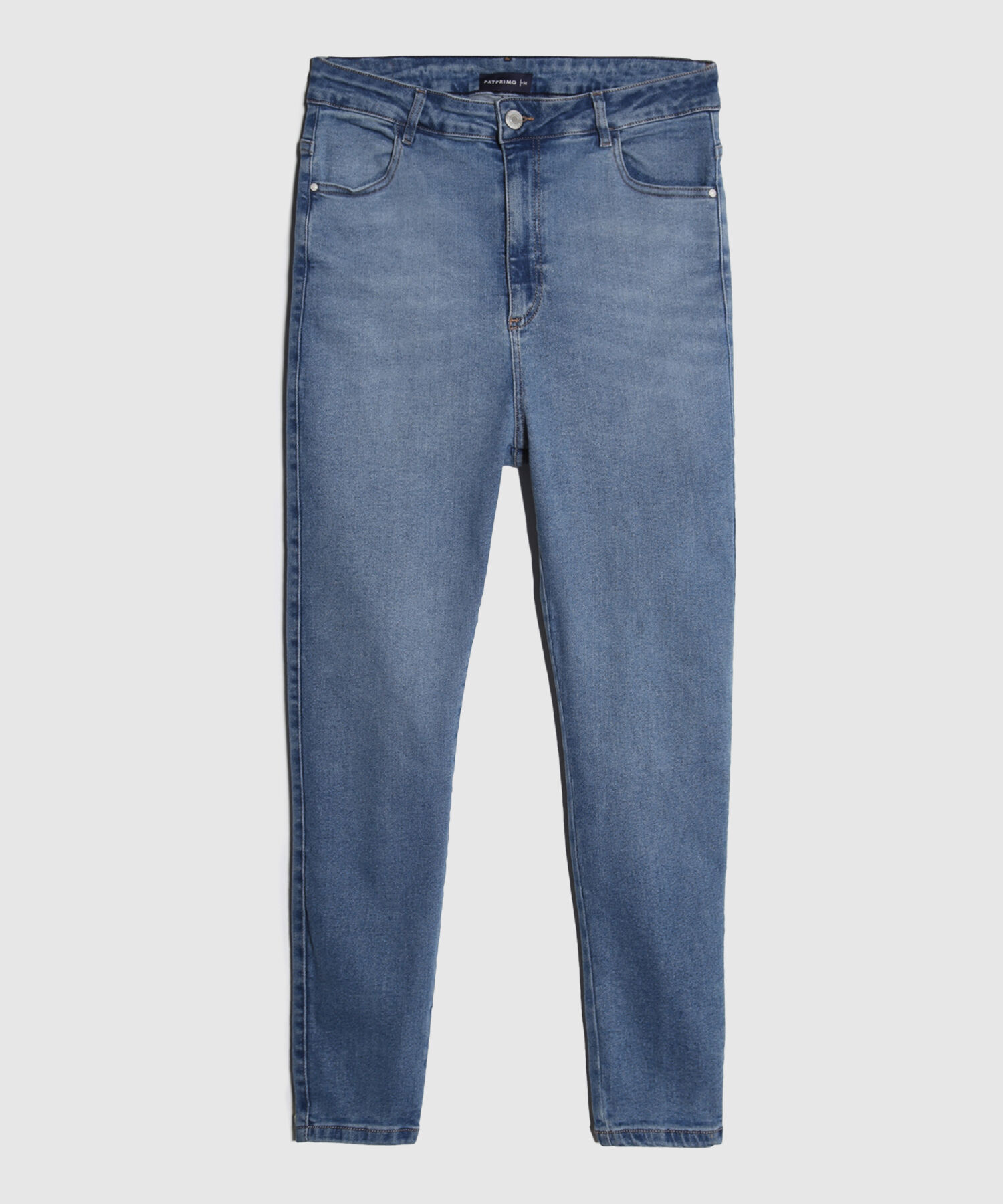 Jean Skinny Tono Azul Medio Claro