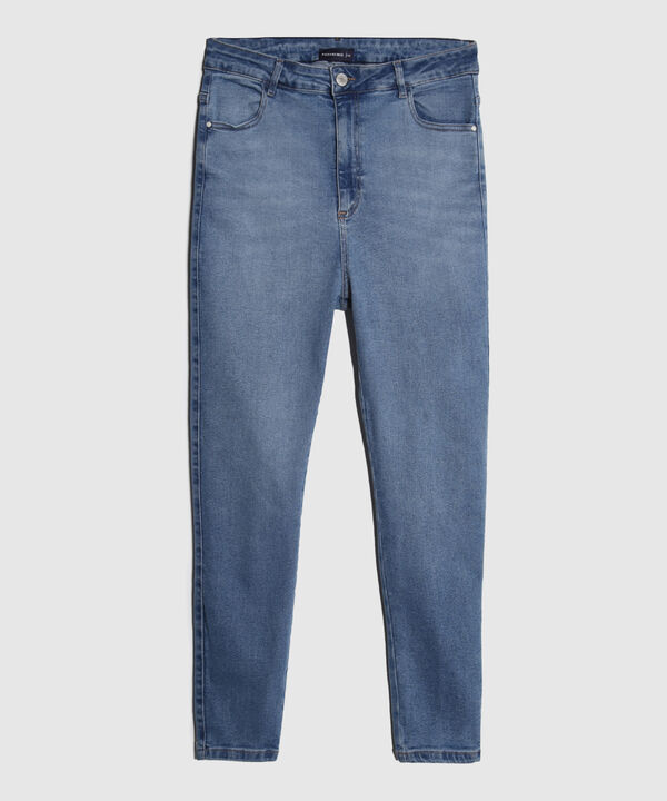 Jean Skinny Tono Azul Medio Claro