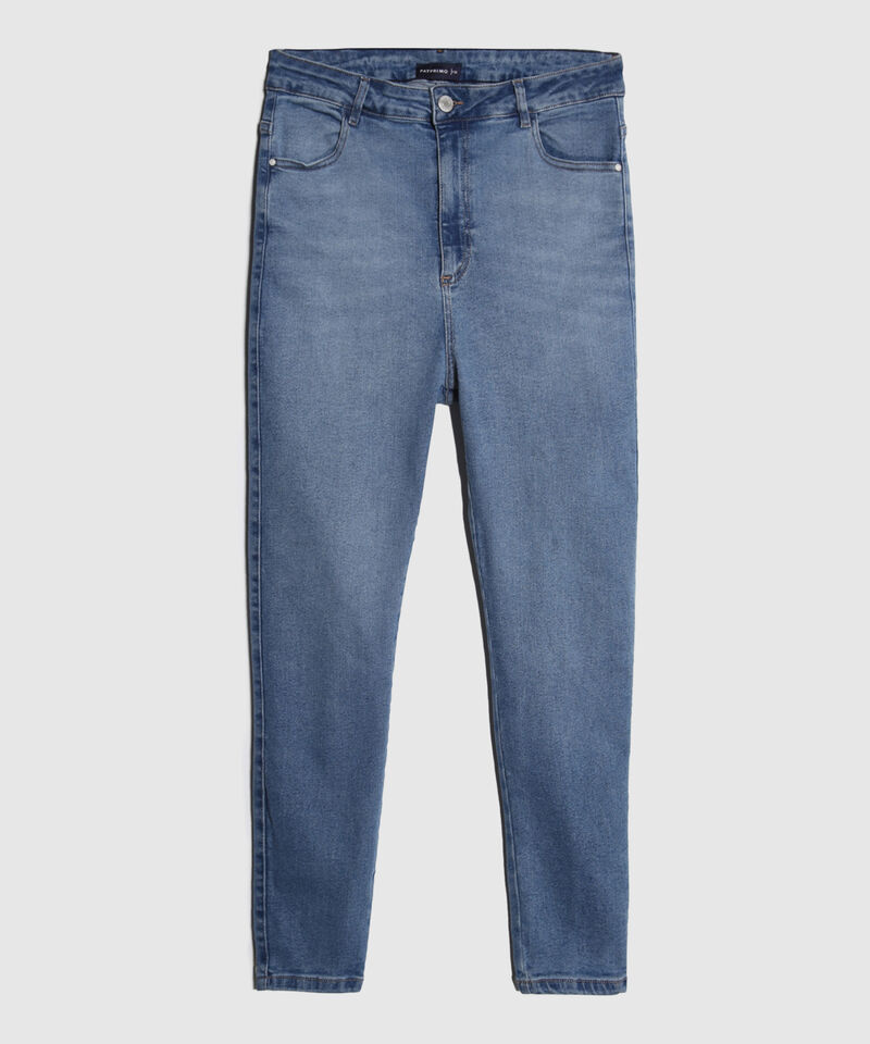 Jean Skinny Tono Azul Medio Claro