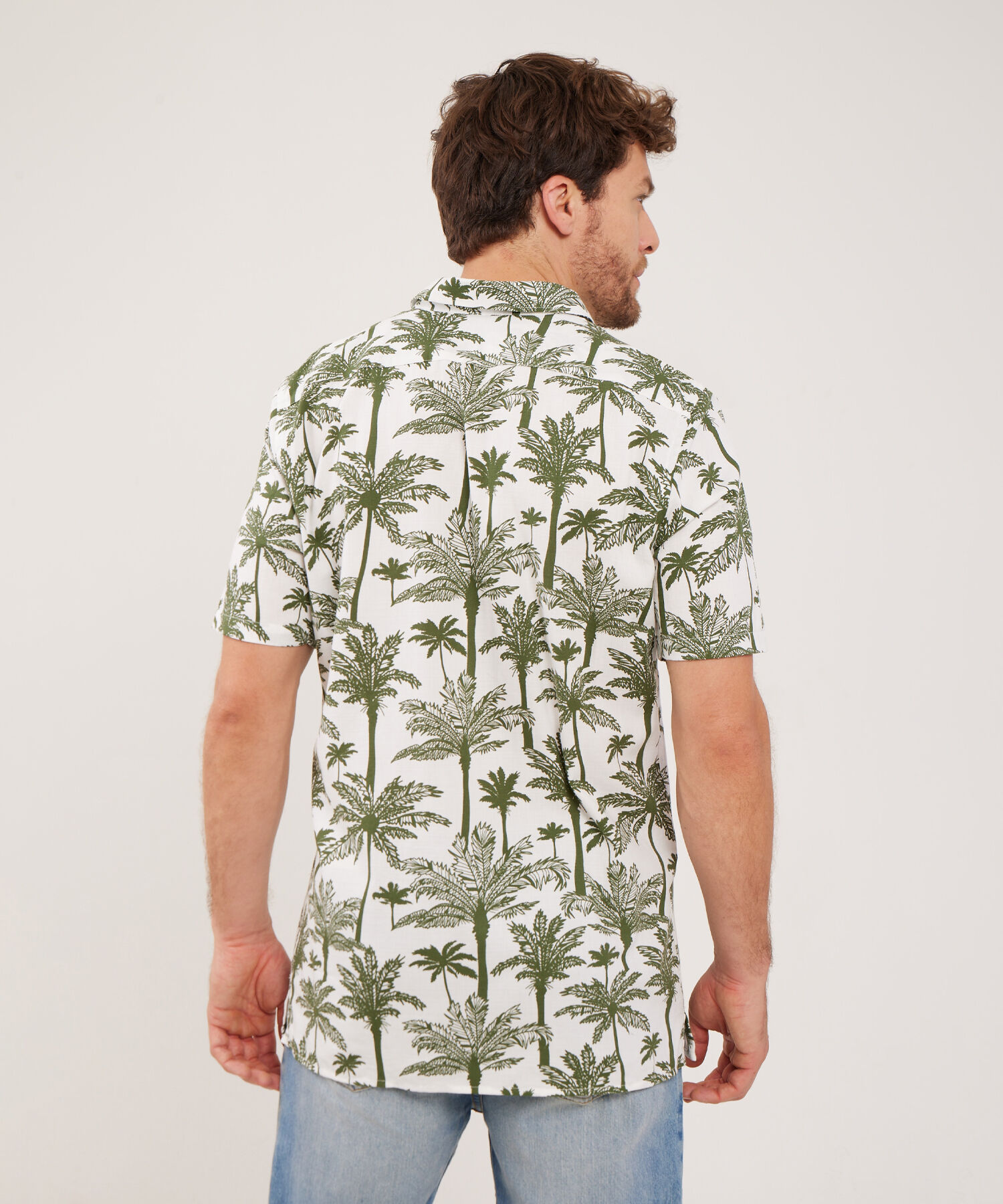 Camisa Manga Corta Estampada
