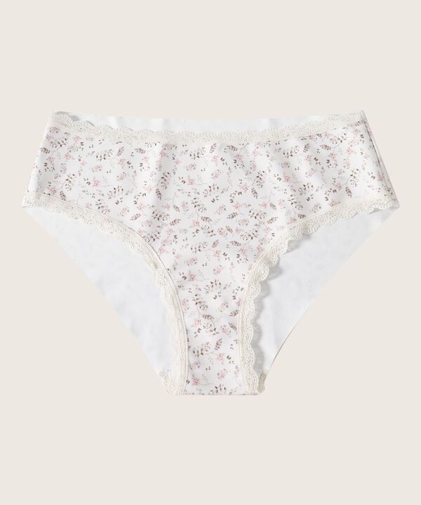 Panty Estampado Clásico Posterior Invisible