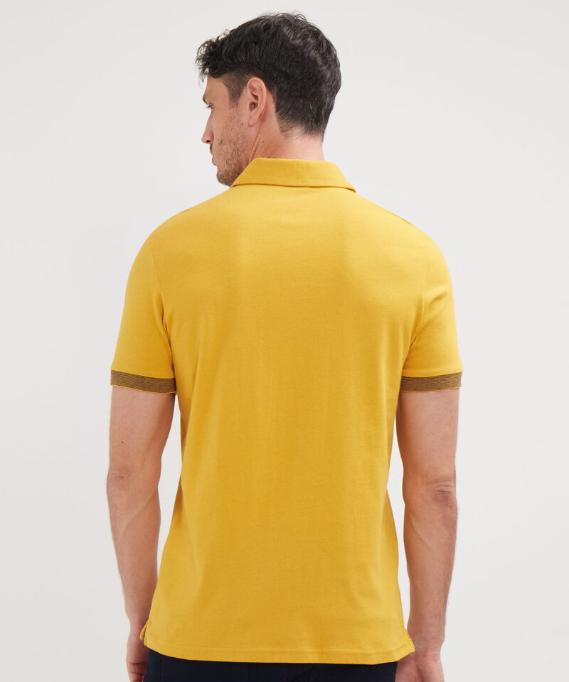 Polo Cuello Maquina Unicolor