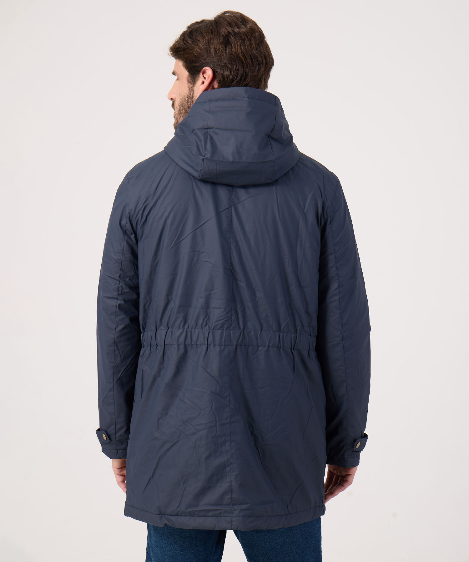 Chaqueta Parka Unicolor 