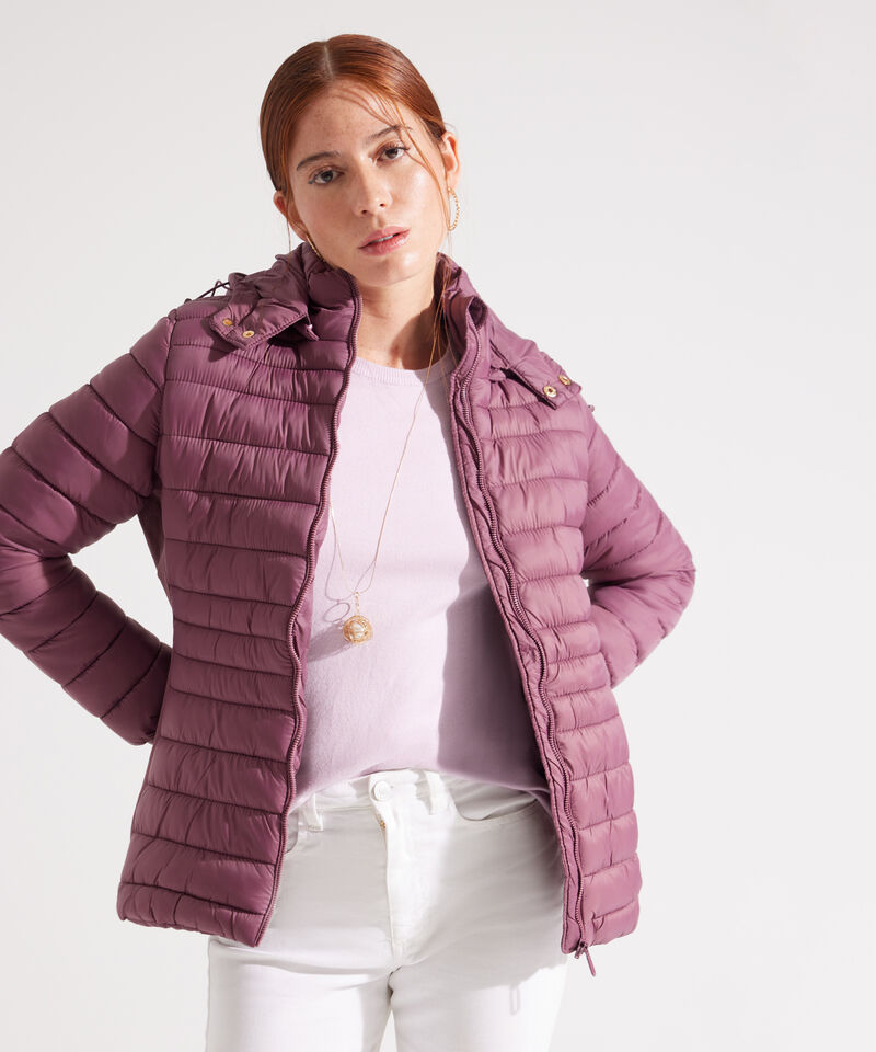 Chaqueta Acolchada con Capota