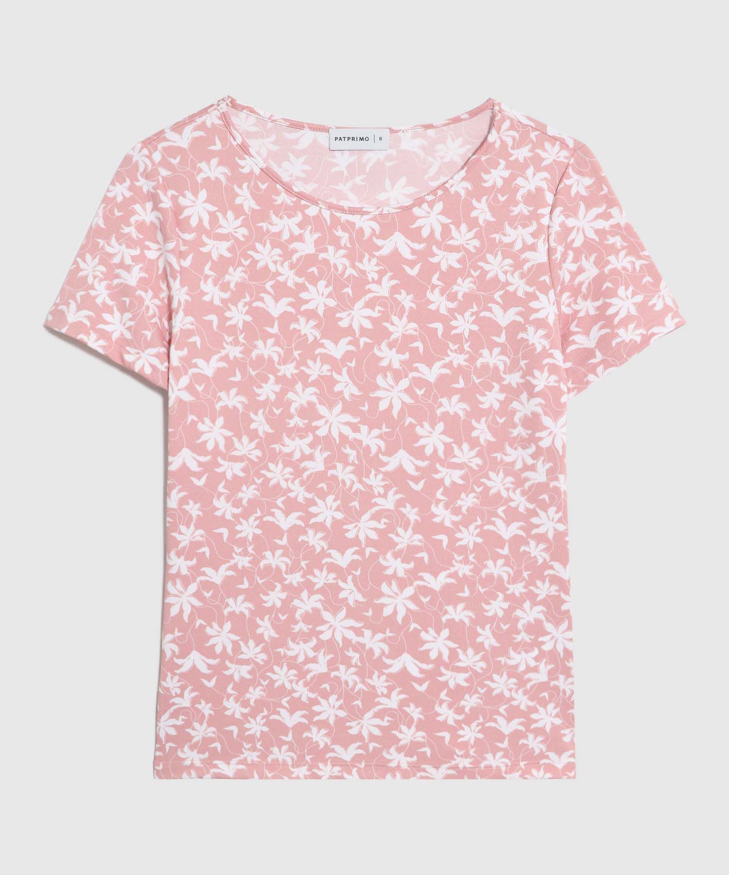 Camiseta Estampada Manga Corta 