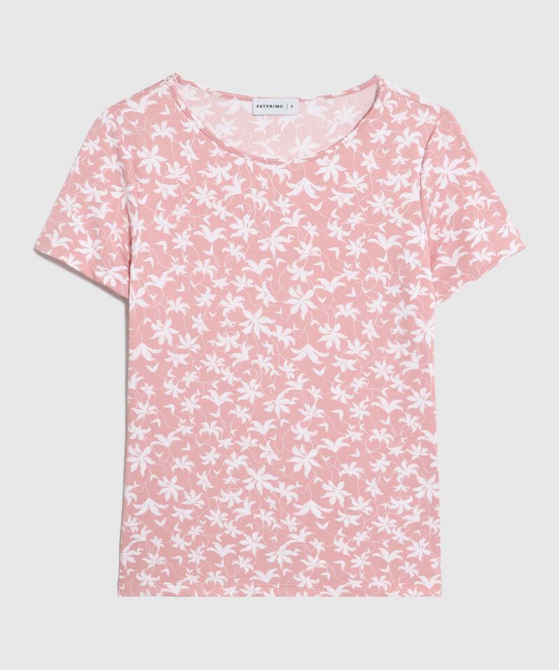 Camiseta Estampada Manga Corta 