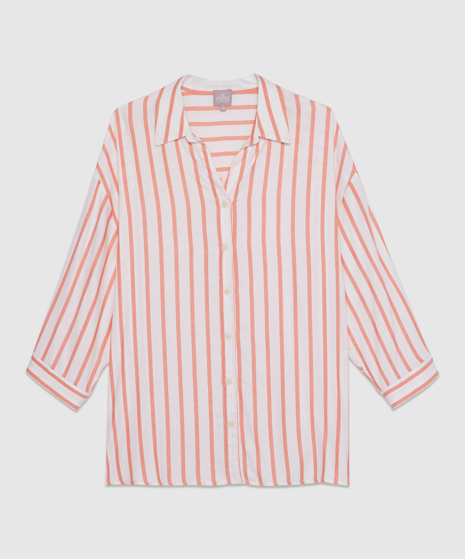Camisa Manga 3/4 a Rayas