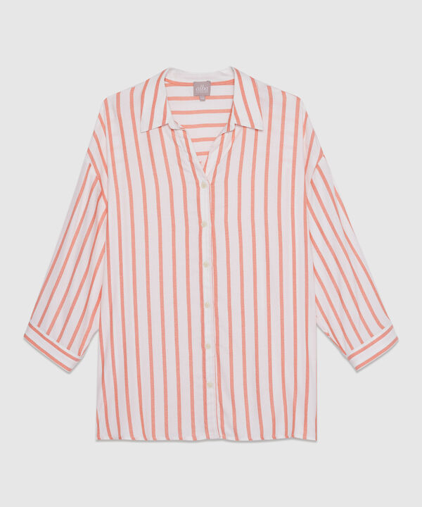 Camisa Manga 3/4 a Rayas