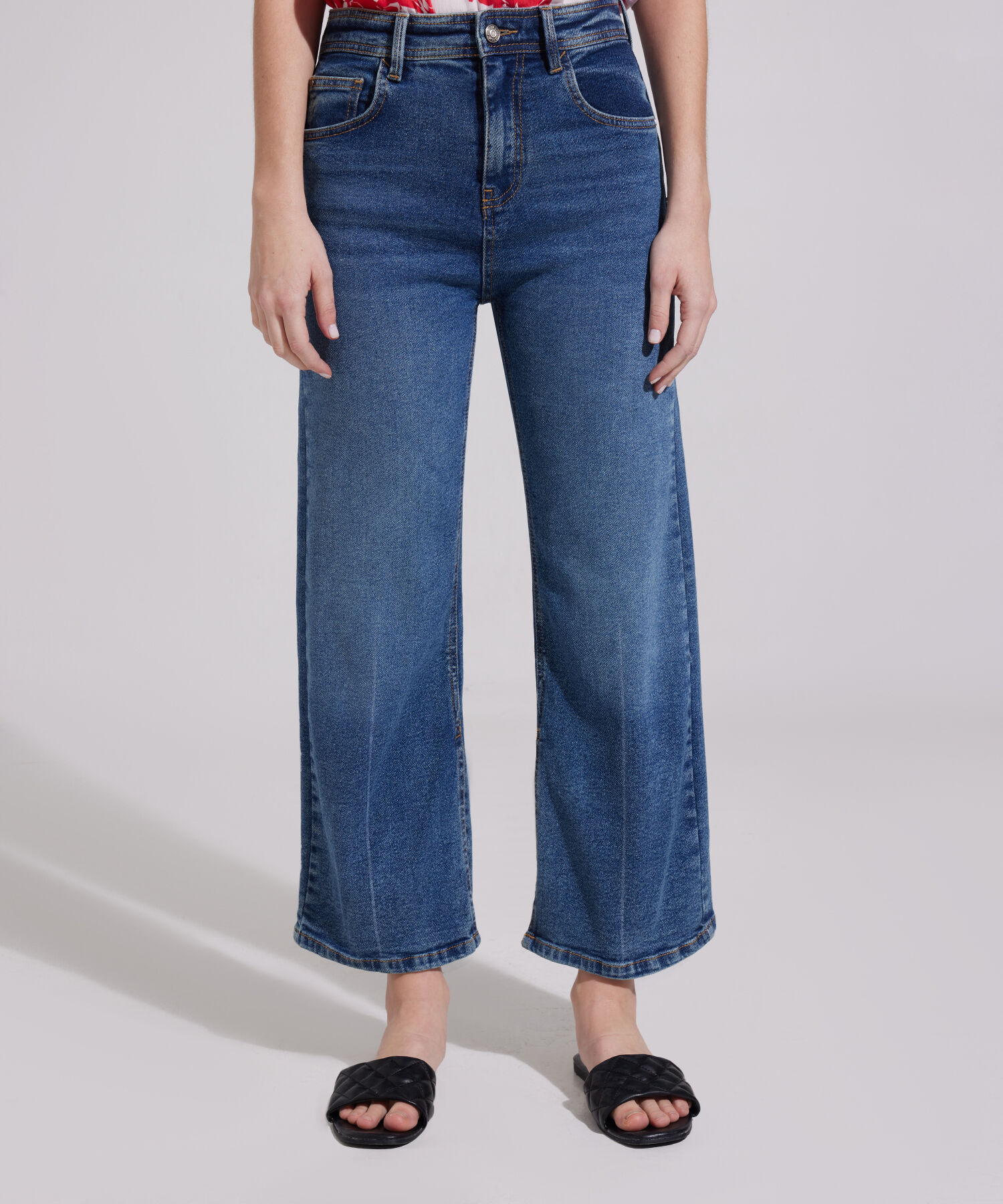 Jean Tipo Cropped Flare