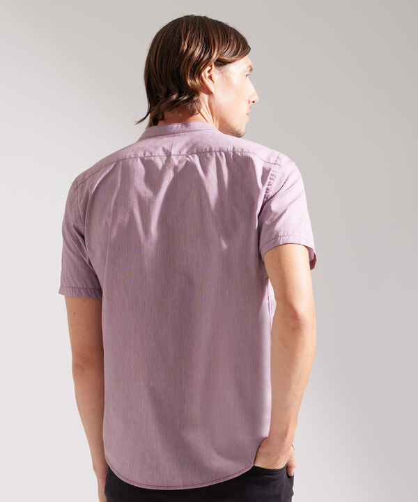 Camisa Manga Corta con Cuello Neru