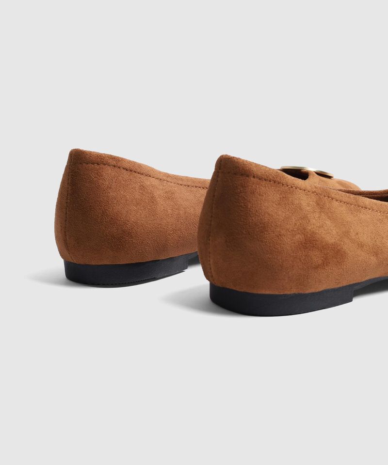 Baletas Con Herraje Met&aacute;lico Para Mujer