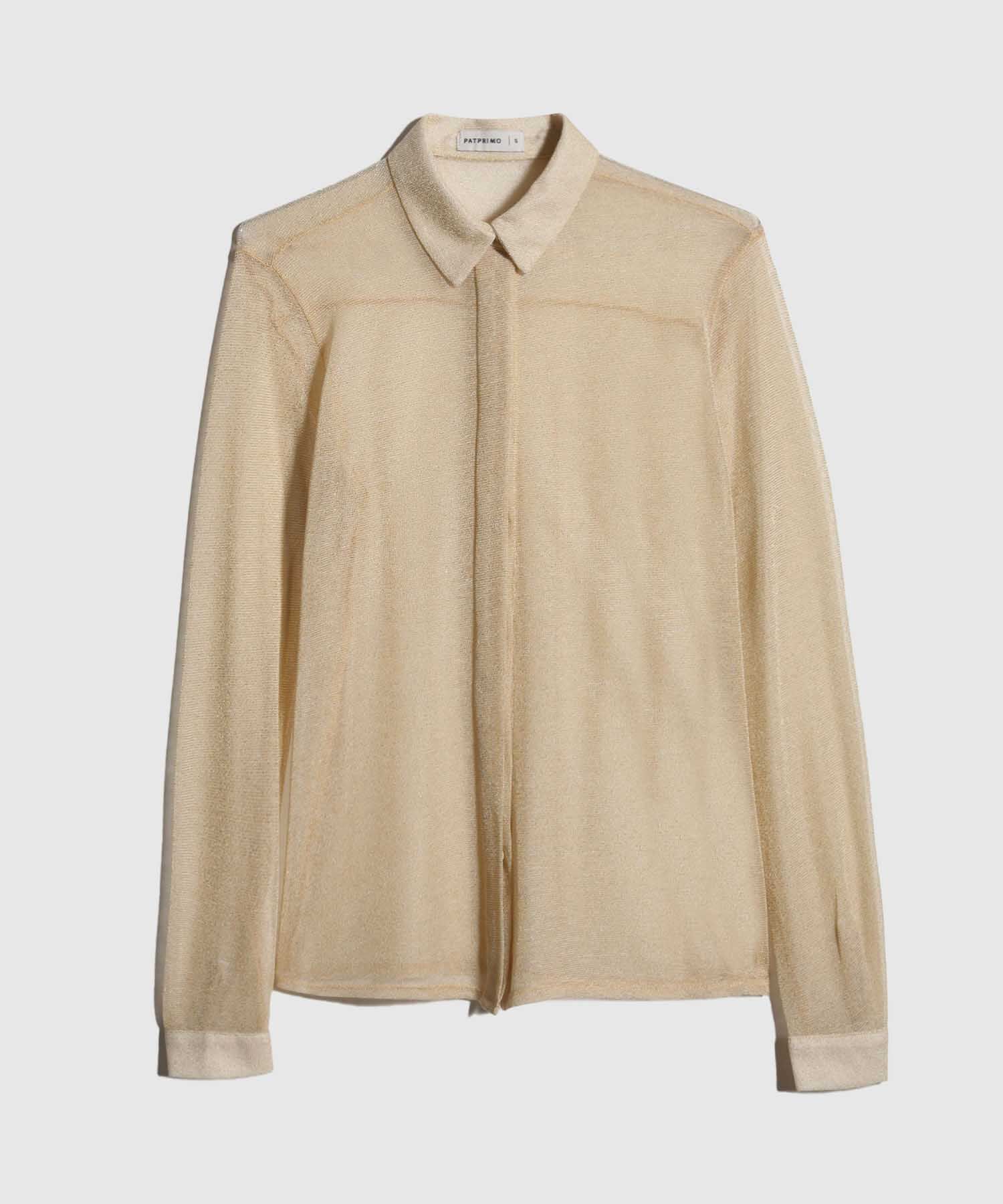 Camisa con Lurex