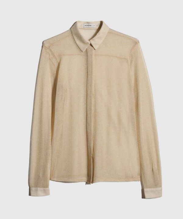 Camisa con Lurex