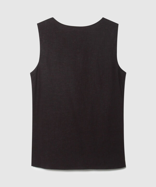 Blusa Manga Sisa con Escote