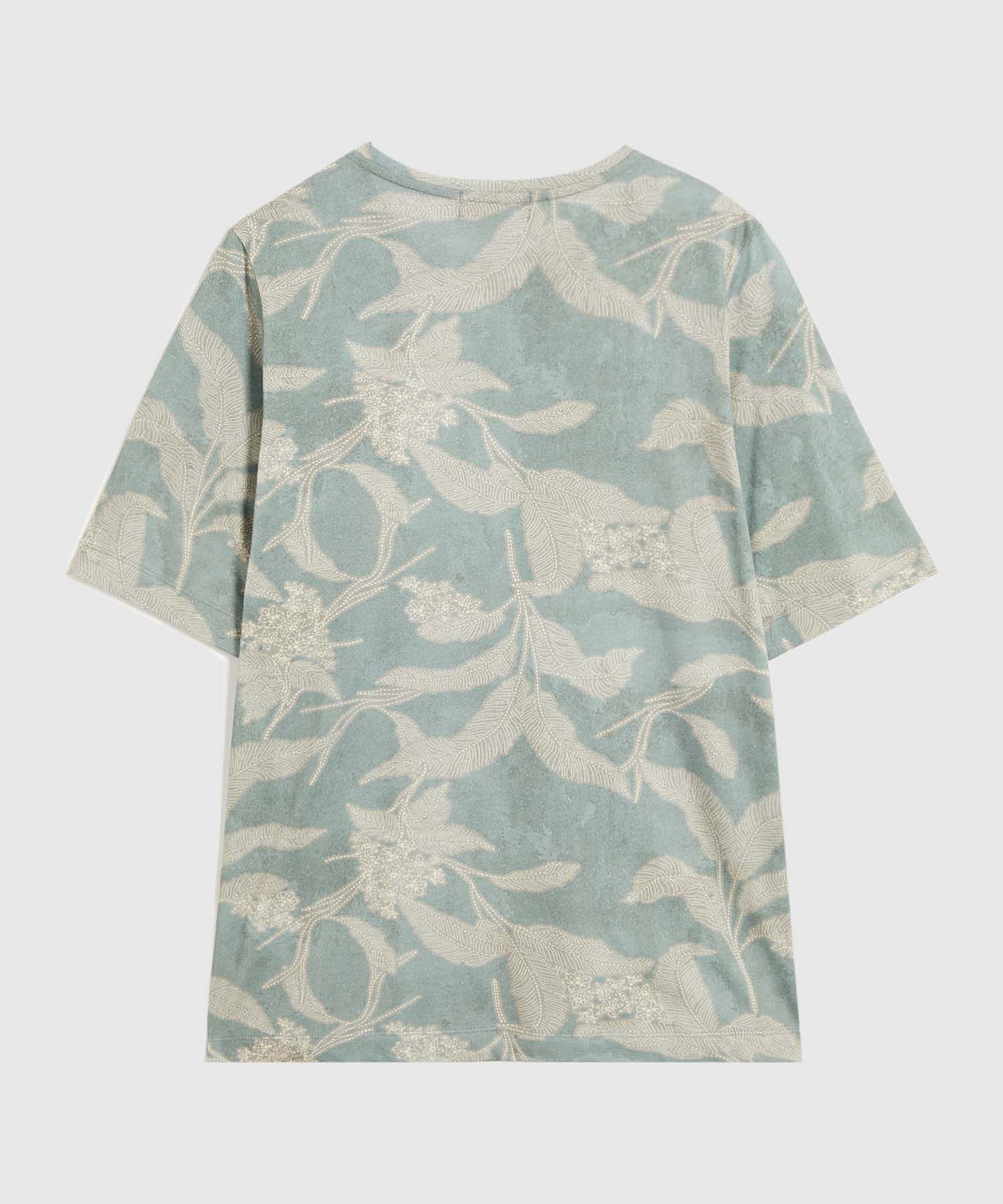 Camiseta Estampado Botánico