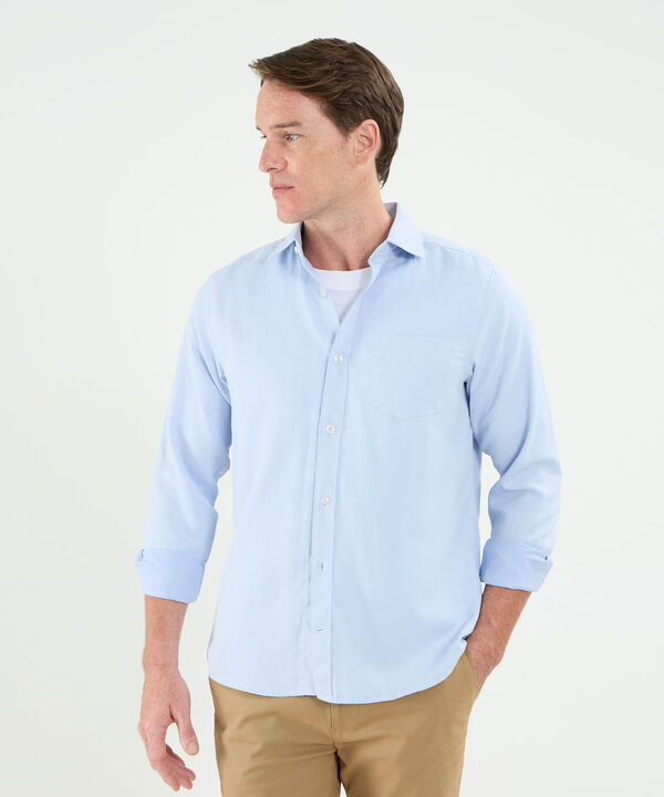 Camisa Corbatera Manga Larga Cuello Formal Corbatero Para Hombre image number null