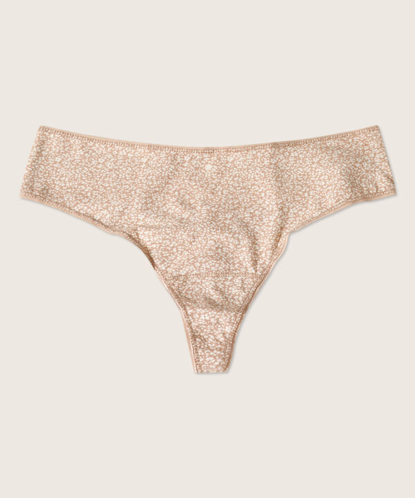 Panty Tanga En Algodón