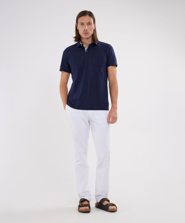 Pantalón Chino Bolsillos Diagonales