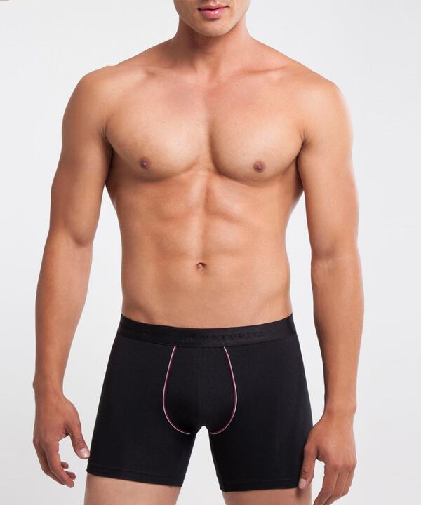 Boxer Para Hombre Con Detalles En Contraste