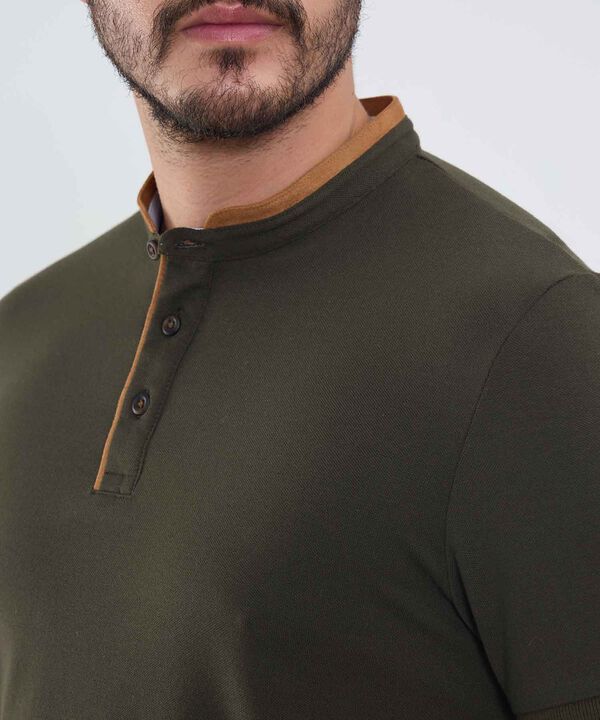 Polo Cuello Mao En Bloques image number null