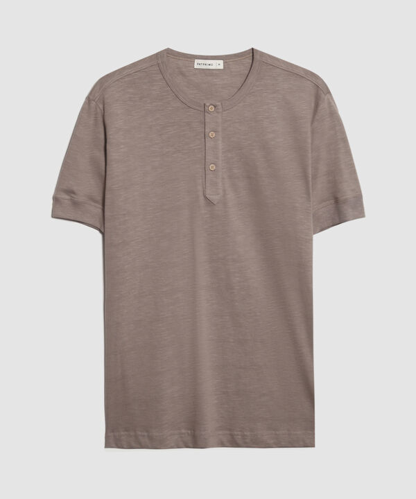 Camiseta Cuello Henley