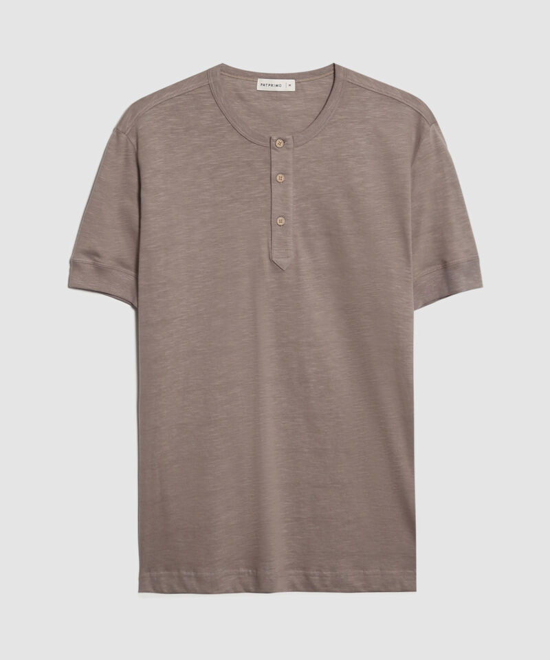 Camiseta Cuello Henley