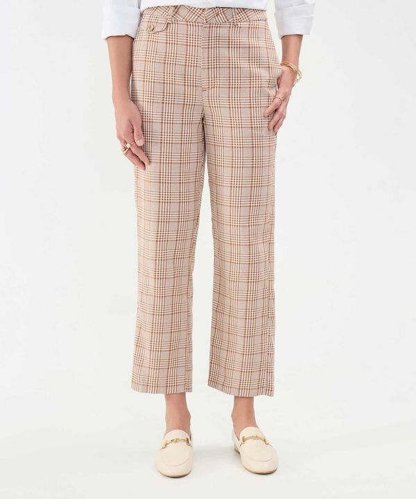Pantalón Formal a Cuadros image number null