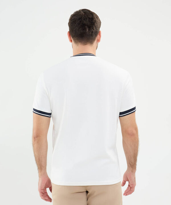 Camiseta Cuello Tejido
