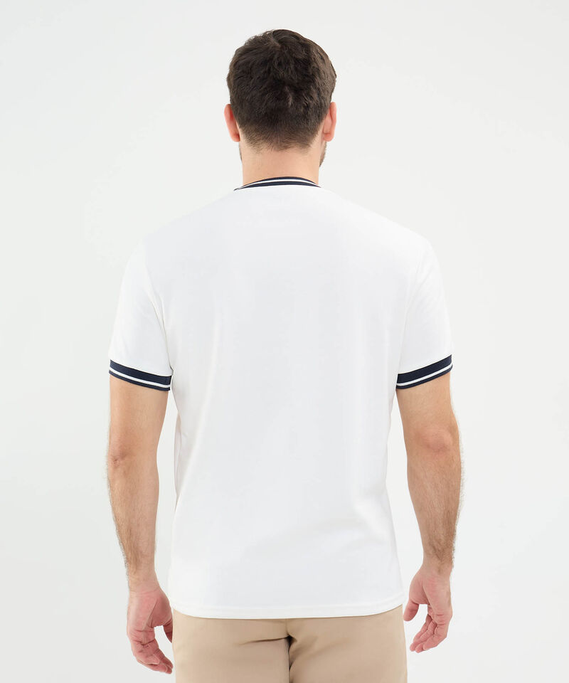 Camiseta Cuello Tejido