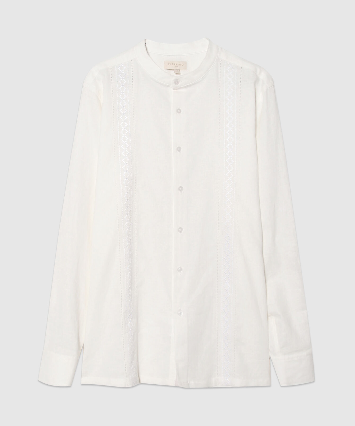 Camisa Guayabera Cuello Neru